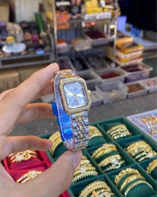 Reloj Rolex Mujer Oro y Plata