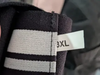 Pantalón de esquí negro hombre con tirante.