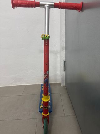 Patinete Super Mario Bross niño