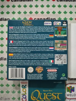 Quest For Camelot Game Boy Color