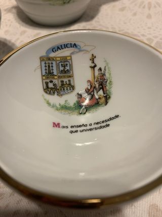 Jarra y tazas Galicia