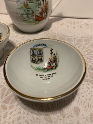 Jarra y tazas Galicia