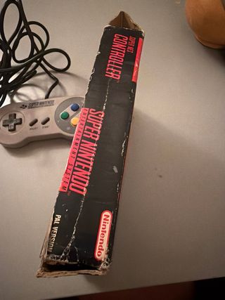 Mando Super Nintendo con caja PAL