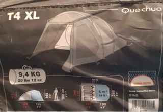 Tienda de campaña Quechua T4 XL