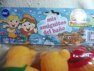 Mis amiguitos del baño Peketoys, ABG