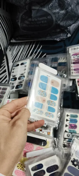 Pegatinas uñas