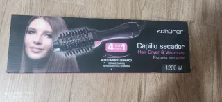 Cepillo Secador Krhüner Negro/Rosa