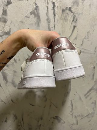 Adidas Grand Court Cobre Blanco