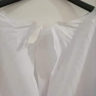 Costume Demone Fantasma Bianco Unisex