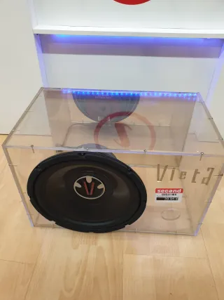 Subwoofer 400w transparente