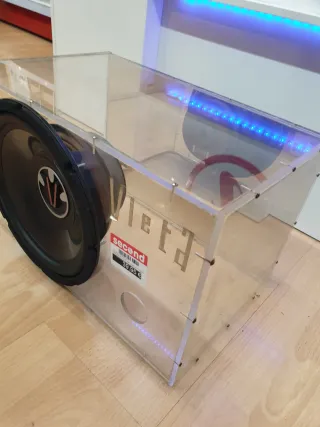 Subwoofer 400w transparente