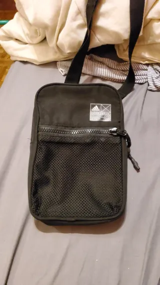 Bandolera Adidas Negra Hombre