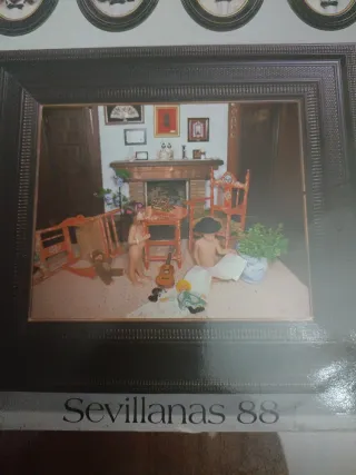 Disco Vinilo Cantores de Hispalis Firmado