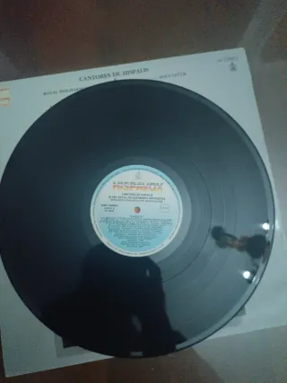 Disco Vinilo Cantores de Hispalis Firmado