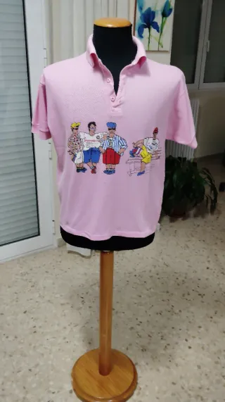 Polo recto de mujer.Talla grande.