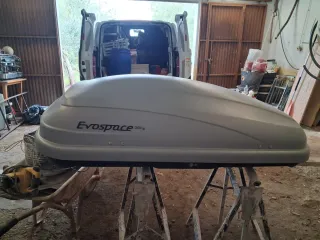 Baúl portaequipajes techo coche Evoespace 300s