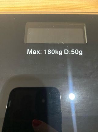 Báscula Digital Euro Life Negra