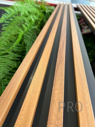 Listones de WPC Madera Negra