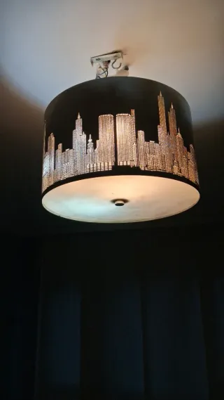 Lámpara Techo Skyline Plateado