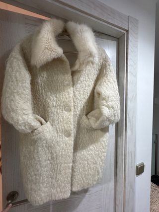 Abrigo crudo mujer