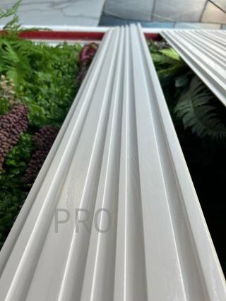 Listones de PVC Mix Blanco Madera