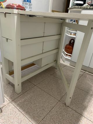 Mesa restaurada Ikea