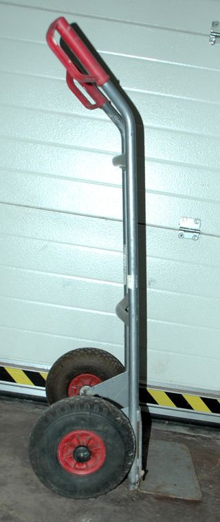 Carretilla de mano / carga de 200 kg, ruedas aire