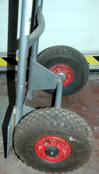 Carretilla de mano / carga de 200 kg, ruedas aire