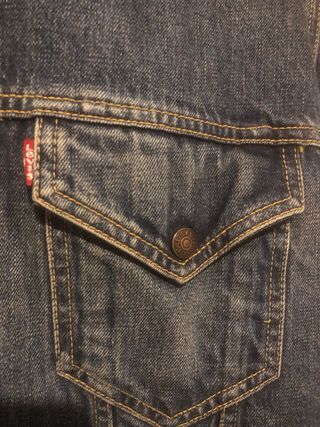 Cazadora vaquera levis borrego