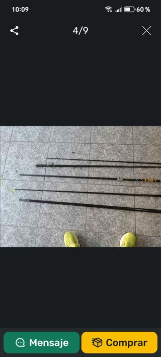 caña de pesca al coup de 13 metros,marca sensas,