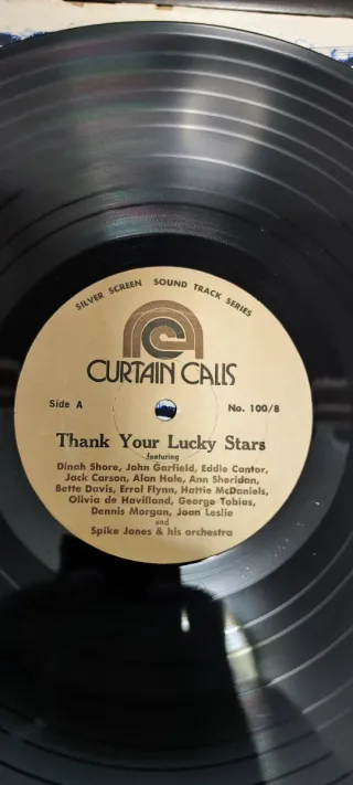 Vinilo Thank Your Lucky Stars. Banda Sonora