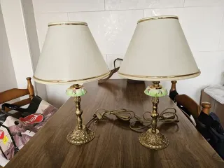 Lámparas de Mesa de metal (2 unidades)