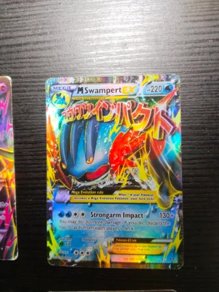 Pack Cartas Pokémon Megas 2017