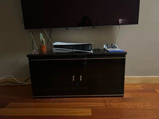 Mueble Buffet Negro y Dorado Retro