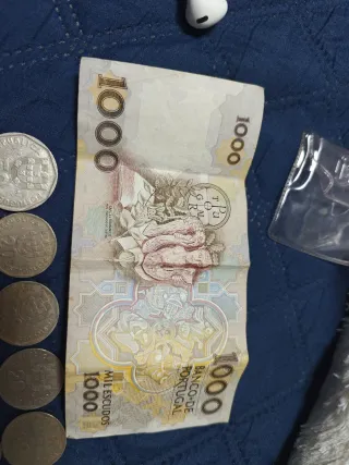 Monedas y Billetes Antiguos Portugal Escudos