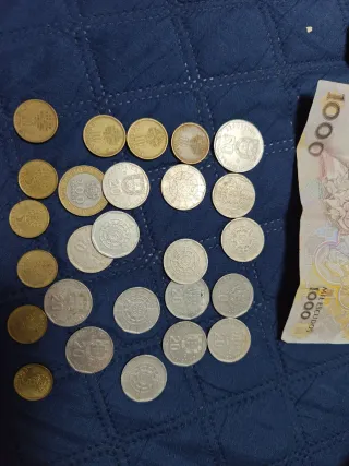 Monedas y Billetes Antiguos Portugal Escudos