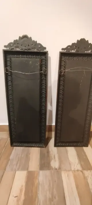 Juego de 2 cuadros decorativos florales