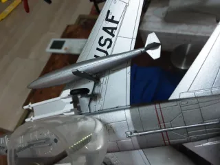 Maqueta Avión Súper Sabre USAF