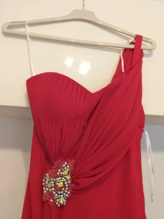 Vestido fiesta/graduación rojo talla M