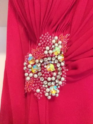 Vestido fiesta/graduación rojo talla M