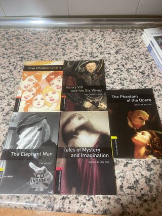 Lote libros en ingles