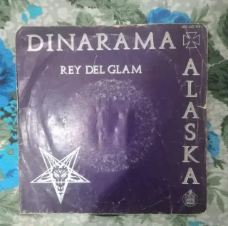 Vinilo Dinarama Alaska 7'' Rey del Glam
