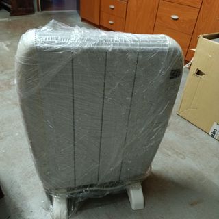 Radiador eléctrico bajo consumo gris