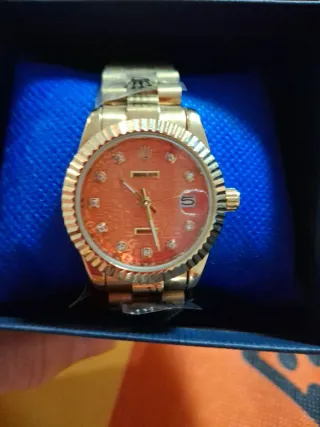 Reloj Rolex Dorado Mujer