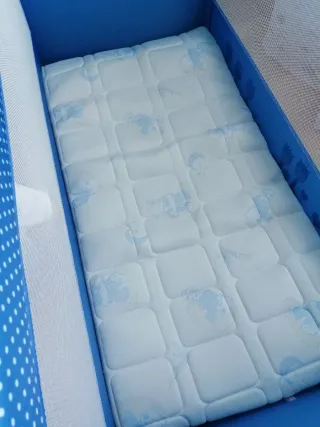 Cuna de viaje Asalvo azul