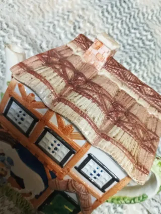 Tetera Sadler Inglesa Cerámica Pintada a Mano