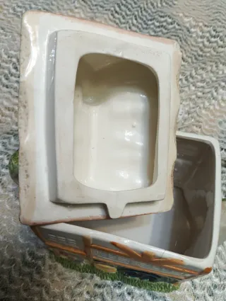 Tetera Sadler Inglesa Cerámica Pintada a Mano