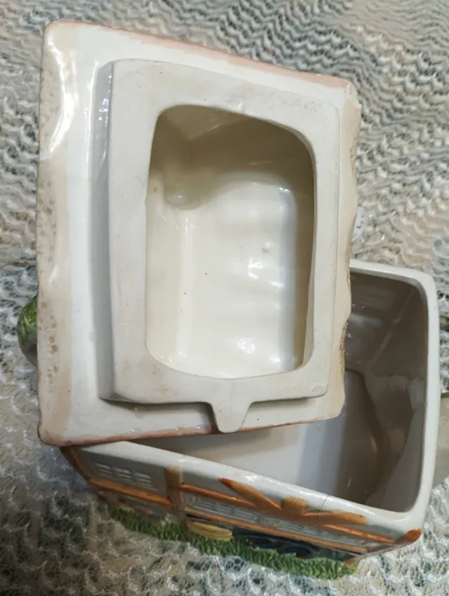 Tetera Sadler Inglesa Cerámica Pintada a Mano