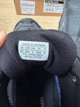 Salomon X Ultra 5 Goretex Talla 42 2/3