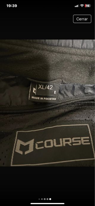 Cazadora de moto Course